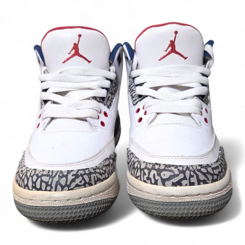 Nike Air Jordan 3 Retro OG BG True Blue 2016 6.5Y / Women's 8 - 854261-106 - Picture 5 of 9